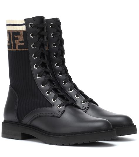 Fendi Leather Boots for Women 